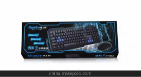 博士頓爆款王游戲P+U鍵鼠套裝評測 性能與性價比的完美結合